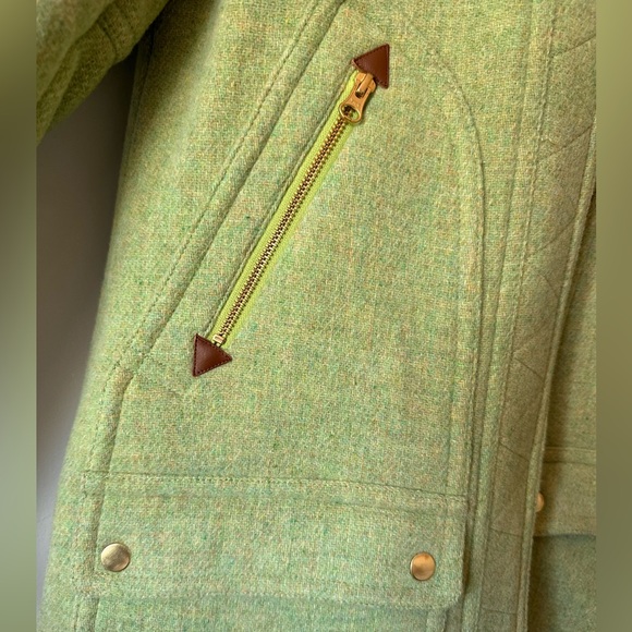 J. Crew Vail Parka Light Green NWOT 6 - Picture 3 of 4